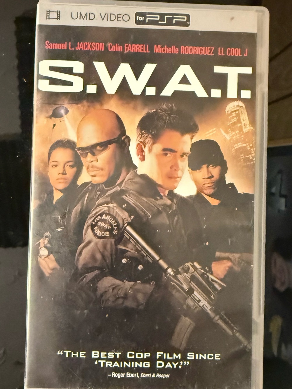 Sony PSP S.W.A.T. UMD Video Case - Black, White, Orange